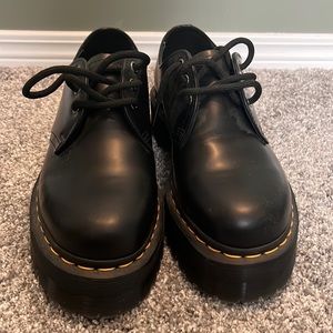 Doc Martens 1461 Smooth Leather platform shoes